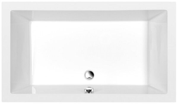 POLYSAN - DEEP hluboká sprchová vanička s konstrukcí, obdélník 130x75x26cm, bílá 72943