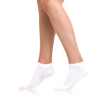 Krátké dámské bambusové ponožky BAMBUS AIR LADIES IN-SHOE SOCKS - BELLINDA - bílá 39 - 42