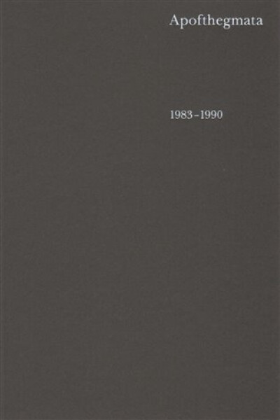 Apofthegmata 1983–1990 - Otec Jeroným