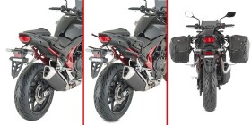 Tr1206 trubkový rychlosundávací držák brašen pro Honda CB 750 Hornet (23-25), CB 500 Hornet (24-25)