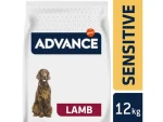 ADVANCE DOG jehně a rýže 12kg / Granule pro psy / pro psy s citlivým zažíváním (8410650173535)