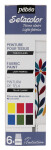 Pébéo Setacolor Light Fabric sada 6 × 20 ml