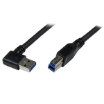 StarTech SuperSpeed kabel USB-A na USB-B černá / 5 Gbs (USB3SAB1MRA)
