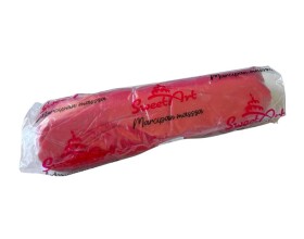 Dortisimo SweetArt Marcipánová hmota červená 15% mandlí (0,5 kg)
