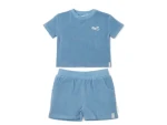 Little Dutch Tričko a kraťasy Ocean Sea Life Blue vel. 86/92 (CL25034403LD)
