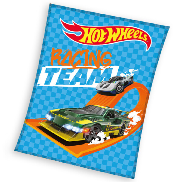 Dětská deka Hot Wheels Nebezpečná Jízda 150x200 cm