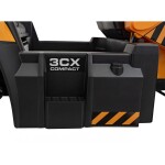 Mamido Dětský elektrický bagr JCB s lopatou žlutý