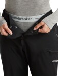 Dámské merino spodky ICEBREAKER Wmns 260 Tech Leggings, Metro Heather velikost: XL