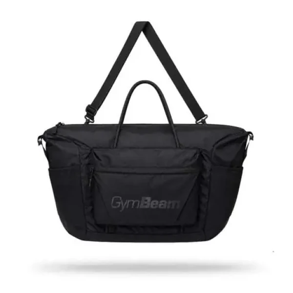 Sportovní taška TrackPack Black - GymBeam (černá) (118978-1-single_variant)
