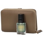 Stylová dámská koženková peněženka Coveri Anya, tmavě béžová