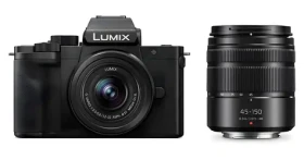 Panasonic Lumix G100D + 12-32mm + 45-150mm / Bezzrcadlovkový fotoaparát / Dva objektivy v sadě (DC-G100DWEGK)