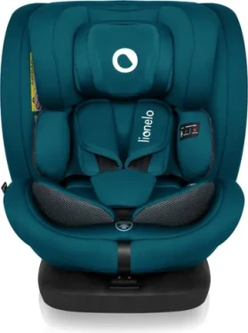 LIONELO Autosedačka Bastiaan i-Size Indigo Blue / Výška 40-150 cm / ISOFIX, Top Tether / Otočení 360° (LO-BASTIAAN I-SIZE INDIGO BLUE)
