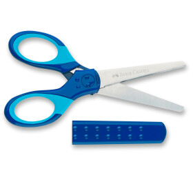 Faber - Castell Školní nůžky Grip - modré