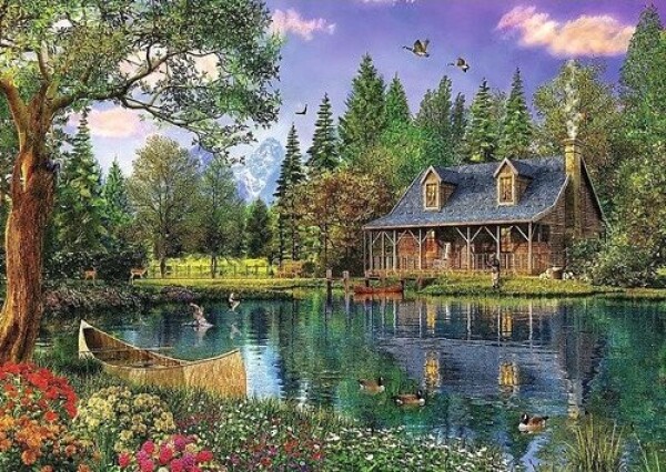 Puzzle Odpolední Idylka 4000 dílků
