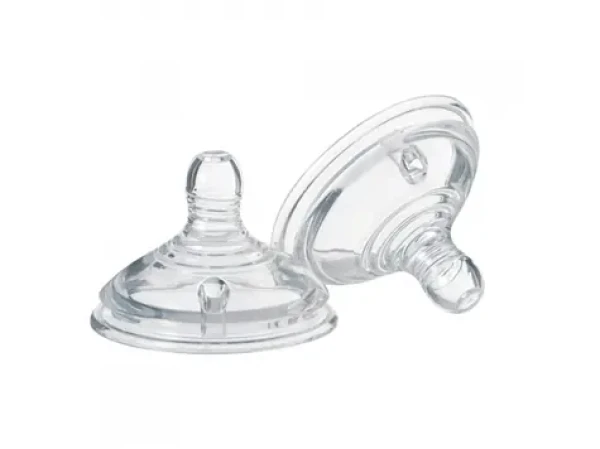 Tommee Tippee Náhradní savičky C2N pomalý průtok 2ks / od 0 měsíců (424584TT)