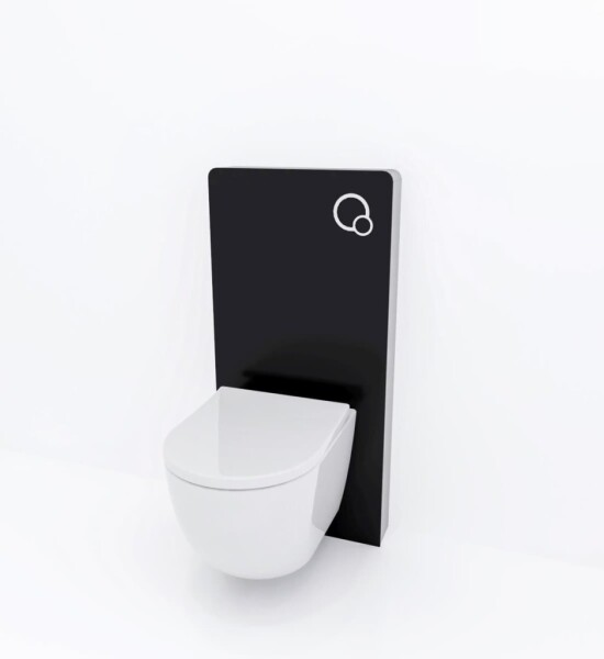 Závěsný WC set předstěnová montáž SAT Fusion SIKOSGFUSTORBL SIKOSGFUSTORBL