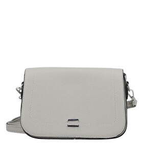 Stylová dámská koženková crossbody kabelka Gizela, šedá