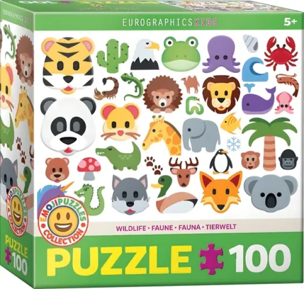 EUROGRAPHICS Puzzle Emoji zvířátka