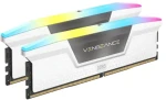 Corsair Vengeance RGB 64GB (2x32GB) 6000MHz bílá / DDR5 / PC5-48000 / CL30-36-36-76 / 1.4V (CMH64GX5M2B6000C30W)