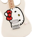 Fender Squier x Hello Kitty White Stratocaster