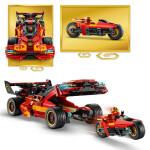 LEGO LEGO® NINJAGO® 71867 Kaiův červený bourák: 15 let NINJAGO
