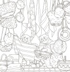 Symphony of Cute Animals, antistresové omalovánky z Japonska, Kanoko Egusa