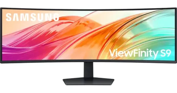 49" Samsung ViewFinity S9 (LS49F950UAUXXE) černá / Monitor / VA / 5120 x 1440 / 32:9 / 120 Hz / 350 cd/m2 / HDMI DP (LS49F950UAUXXE)