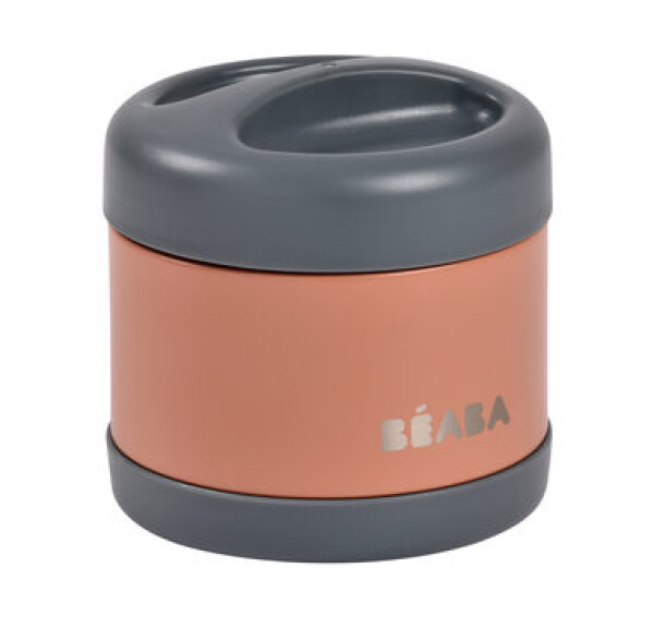 Beaba Termoska na jídlo 500ml Mineral Grey / Terracotta (914019BB)