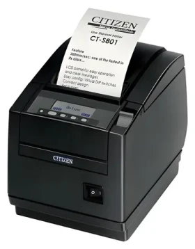Citizen CT-S801II černá / Termotiskárna / Štítková verze / bez rozhraní (CTS801IIS3NEBPLL)