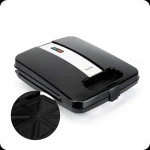 Huslog Sendvičovač černá / Sendvičovač / 4 sendviče / 1800 W / nepřilnavý povrch (OWN000087)