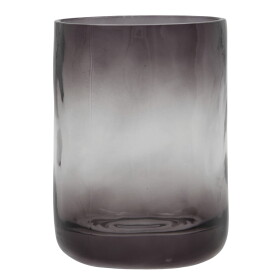 House Doctor Skleněný stojánek na kartáčky Wah Grey, šedá barva, sklo