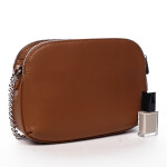 Úžasná dámská koženková crossbody Georgina koňaková