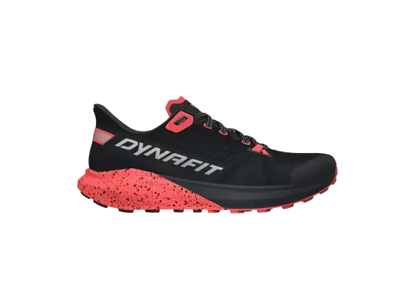 Dynafit Trail Reflective dámské běžecké boty Black Out/Fluo Coral vel. UK 8 / EU 42