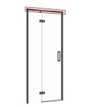CERSANIT - Nástěnný držák pro sprchový kout LARGA, černý S900-2736