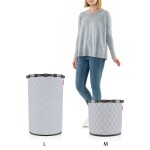 Úložný koš Reisenthel Homebasket M Frame Rhombus light grey