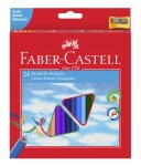 Faber - Castell Pastelky trojhranné ECO 24 ks + ořezávátko