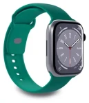 Puro Icon Jade / Silikonový řemínek / pro Apple Watch 38/40/41 mm (PUICNAW40DKGRN)