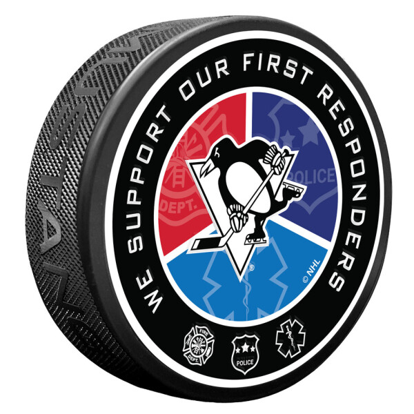 Mustang Puk Pittsburgh Penguins NHL First Responder