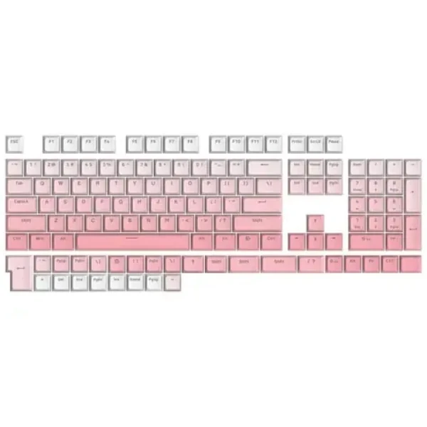 Redragon Redragon A139 Ombre Pink růžová / kryty kláves / 104 ks / US (A139 Ombre Pink)