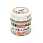 Pentart Matte akrylová barva 50 ml hnědá oříšková
