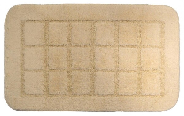 RIDDER - DELHI Koupelnová předložka 50x80cm s protiskluzem, 100% polyester, béžová 1712311