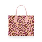 Stylová kabelka Reisenthel Daily Shopper Smiley® leo blush