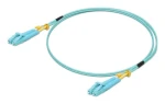 Ubiquiti UACC-OFC-MM-2M / Optický patch kabel / LC-LC / Duplex / OM3 / 10Gbps / 2m / tyrkysová (UACC-OFC-MM-2M)