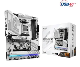 ASRock X870 PRO RS / AMD X870 / DDR5 / SATA III RAID / USB / 2.5GLAN / M.2 / sc.AM5 / ATX (X870 PRO RS)