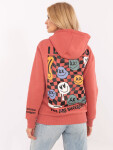 Mikina D10600T02420J coral XL