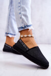 Dámské espadrilky Slip-on Big Star černé Velikost: