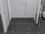 MEXEN/S - Pretoria Duo křídlové sprchove dveře 140, transparent, chrom 852-140-000-02-00