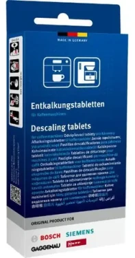 BOSCH Odvápňovací tablety TCZ8002A / 3 ks / pro automatické kávovary Bosch / ochrana proti korozi (TCZ 8002A)
