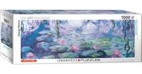 EUROGRAPHICS Panoramatické puzzle Lekníny