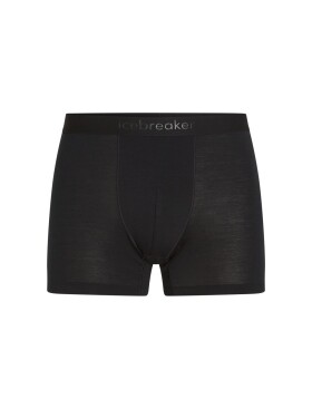 Pánské merino boxerky ICEBREAKER Mens 125 Cool-Lite Anatomica Boxers, Black velikost: M